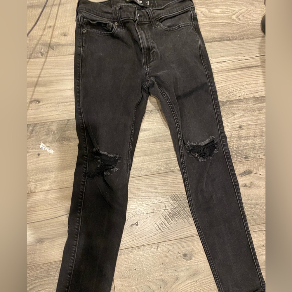 HOLLISTER SKINNY BLACK JEANS